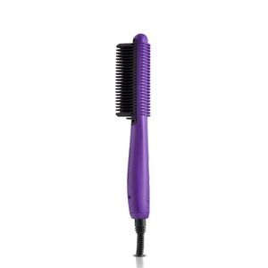 ROYALE MULTI PURPOSE CERAMIC HAIR BRUSH-GENIUS HEATING ELEMENT-PURPLE-NEW-SEALED